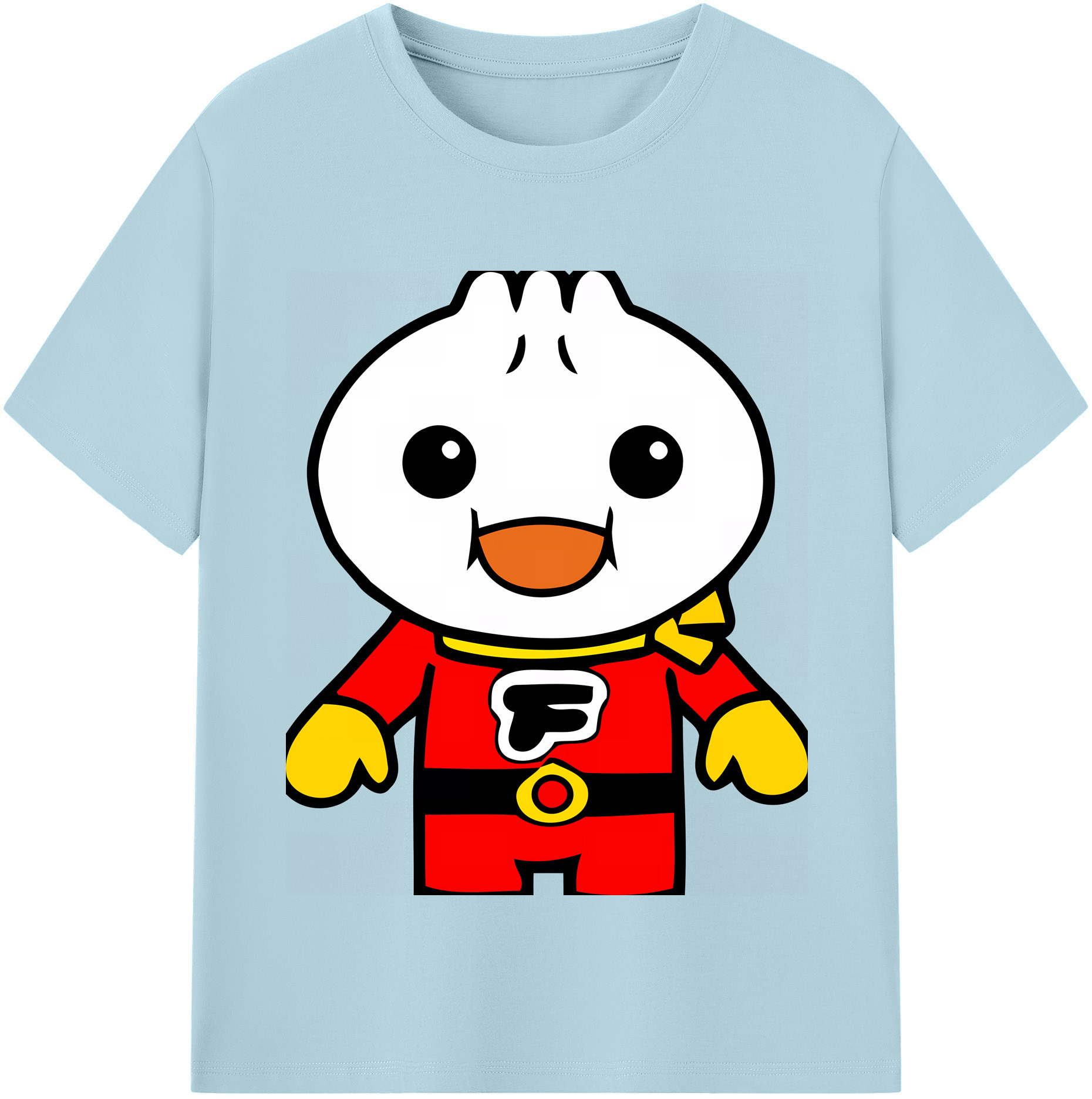 （画像用） アンパンマン Anpanman 綿100％半袖Tシャツ（フロントプリント）